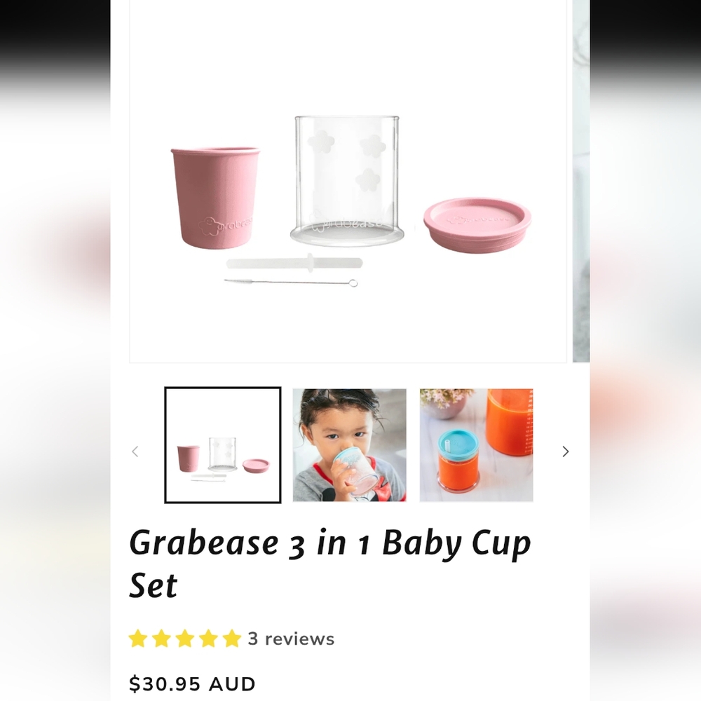 3 In 1 Cup Straw Sippy And Open